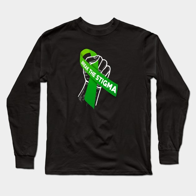 Break The Stigma Long Sleeve T-Shirt by mia_me